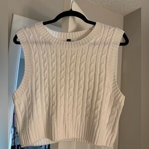 Knit vest
